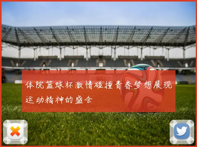 体院篮球杯激情碰撞青春梦想展现运动精神的盛会